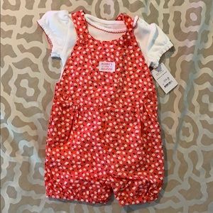 *{BRAND NEW}* Baby Girl Overall Set